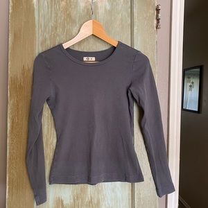 American Giant Long Sleeve Ribbed Shirt